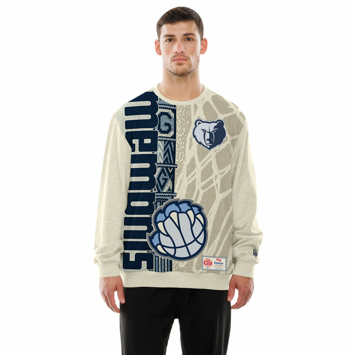 Tan Memphis Grizzlies 2025/26 City Edition Sweatshirt | NBA