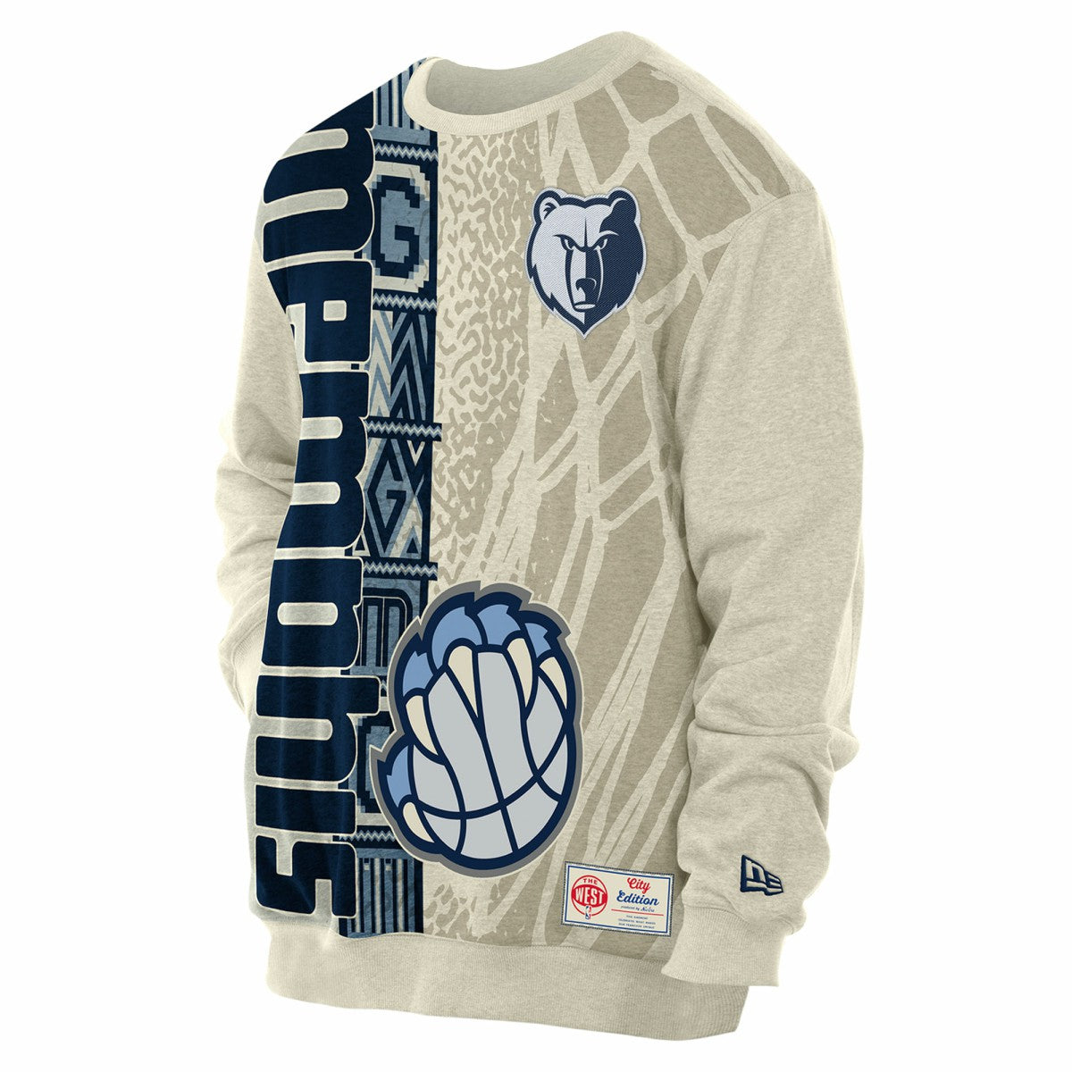 Tan Memphis Grizzlies 2025/26 City Edition Sweatshirt | NBA