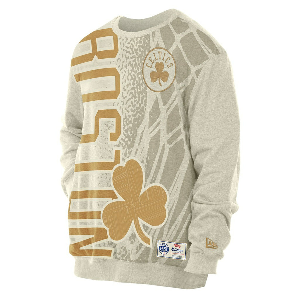 Tan Boston Celtics 2025/26 City Edition Sweatshirt | NBA