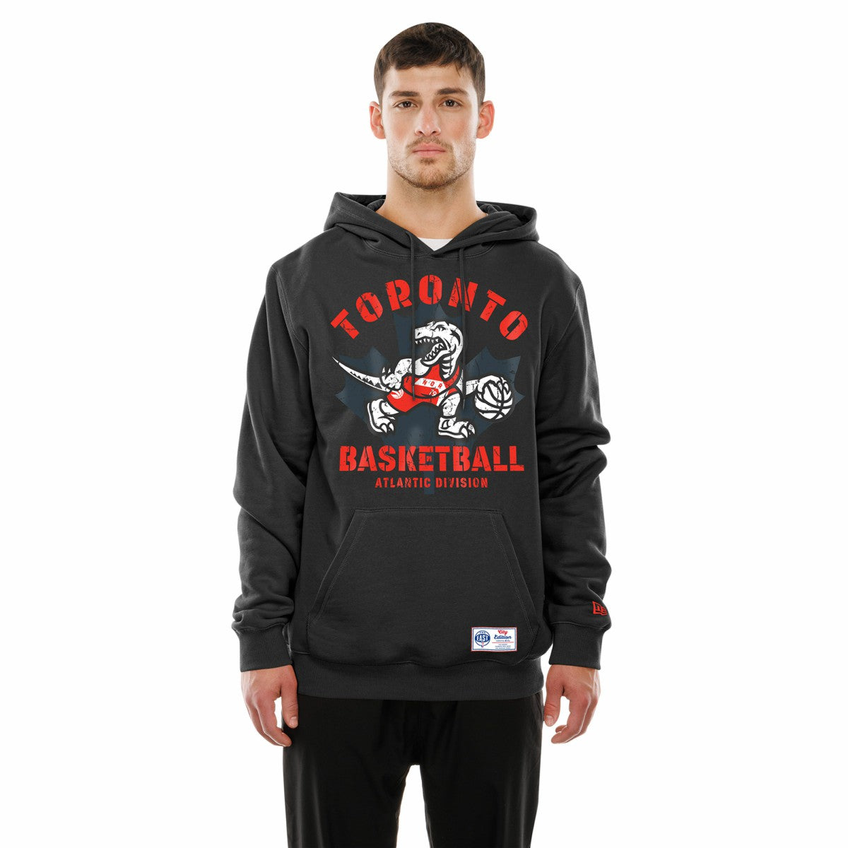 Black Toronto Raptors 2025/26 City Edition Fleece Hoodie | NBA