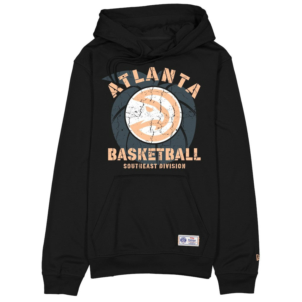 Black Atlanta Hawks 2025/26 City Edition Fleece Hoodie | NBA