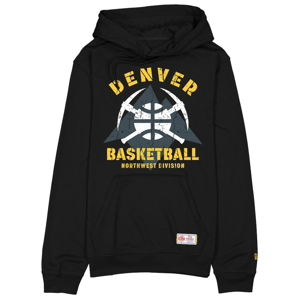 Black Denver Nuggets 2025/26 City Edition Fleece Hoodie sale | NBA