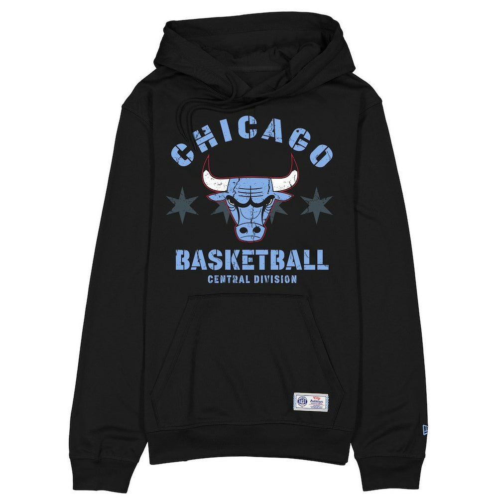 Black Chicago Bulls 2025/26 City Edition Fleece Hoodie | NBA