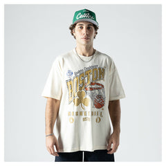 Cream Boston Celtics Oversized City Edition Remix Vintage T-Shirt | NBA