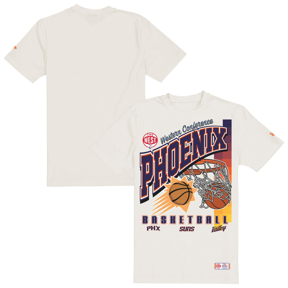 Cream Phoenix Suns Oversized City Edition Remix Vintage T-Shirt | NBA