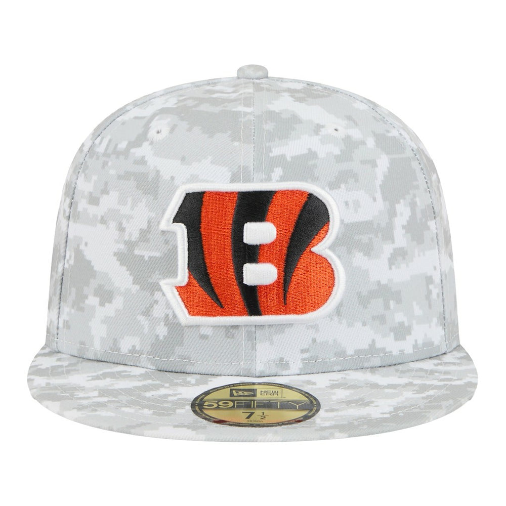Cincinnati Bengals 2025 Salute to Service Fan Pack 59FIFTY Fitted Hat | NFL Outlet