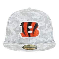 Cincinnati Bengals 2025 Salute to Service Fan Pack 59FIFTY Fitted Hat | NFL Outlet
