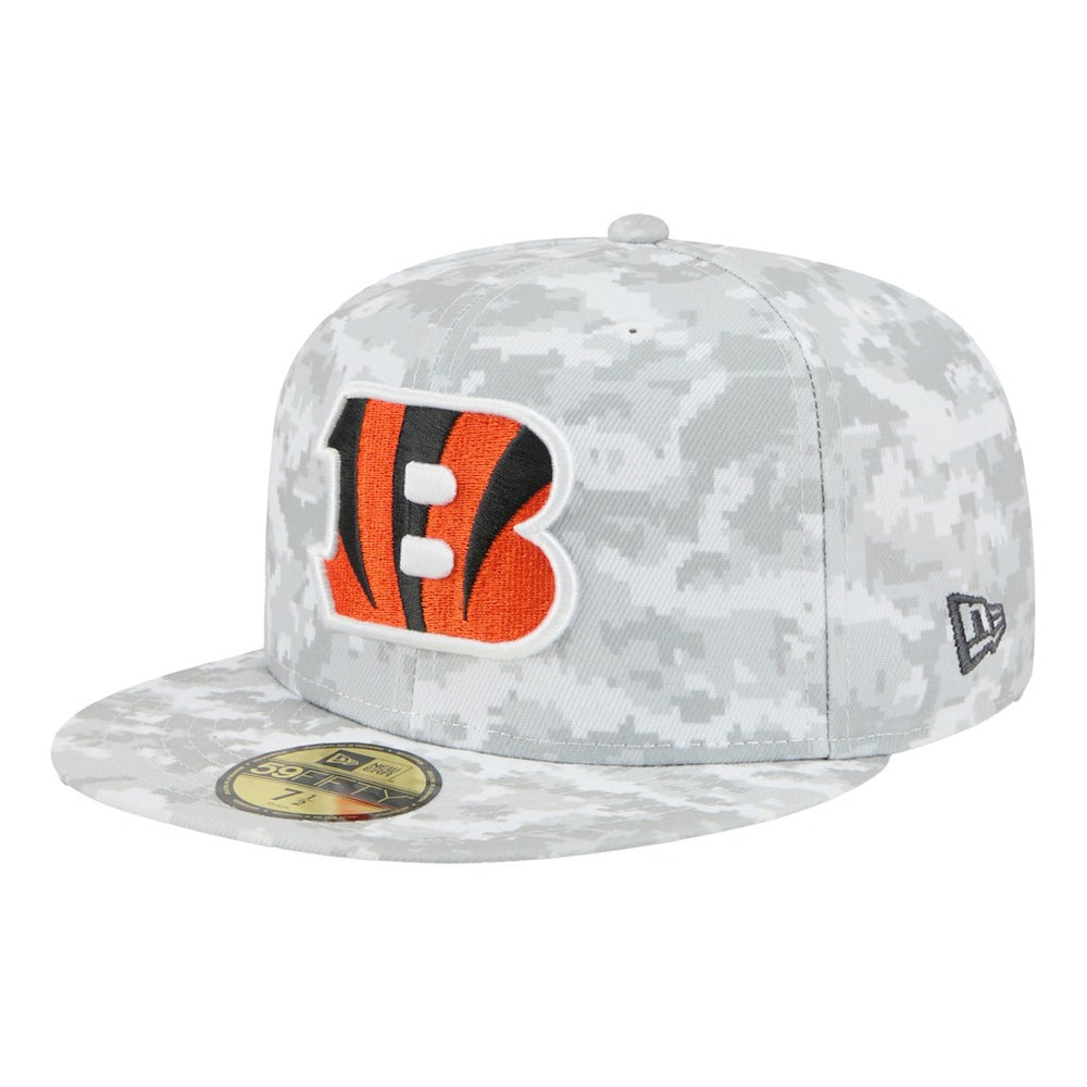 Cincinnati Bengals 2025 Salute to Service Fan Pack 59FIFTY Fitted Hat | NFL Outlet