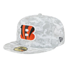 Cincinnati Bengals 2025 Salute to Service Fan Pack 59FIFTY Fitted Hat | NFL Outlet