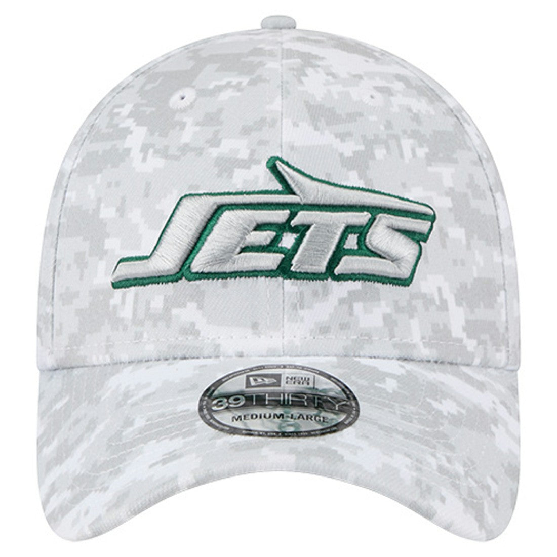 New York Jets 2025 Salute to Service Digital Camo Fan Pack 39THIRTY Flex Hat | NFL Hot