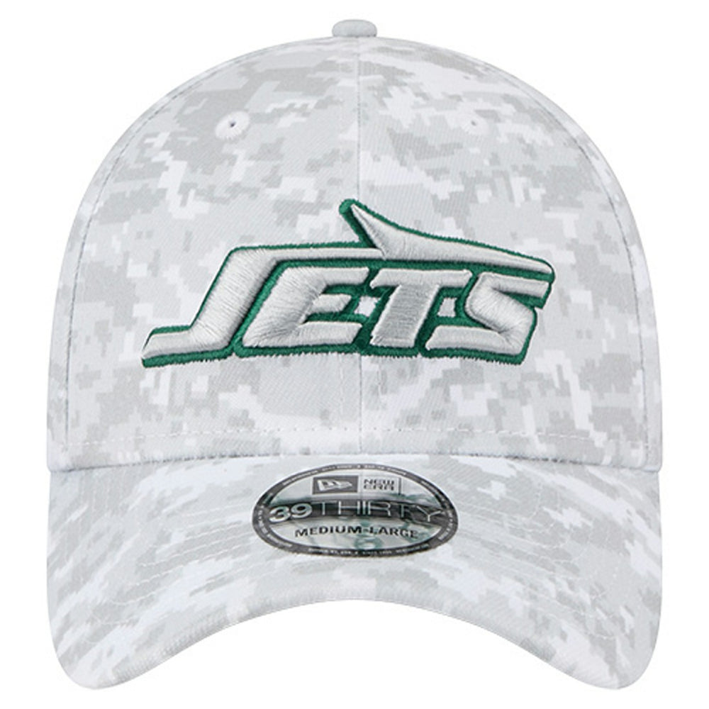 New York Jets 2025 Salute to Service Digital Camo Fan Pack 39THIRTY Flex Hat | NFL Hot