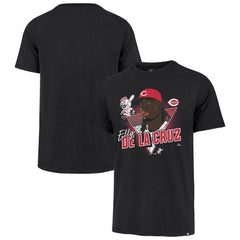 Elly De La Cruz Cincinnati Reds '47 Player Caricature Franklin T-Shirt - MLB T-shirts