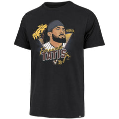 Fernando Tatis Jr. San Diego Padres '47 Player Caricature Franklin T-Shirt - MLB T-shirts
