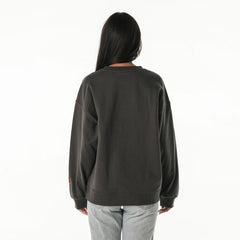Washington Commanders The Wild Collective Women's Rock Crystal Oversized Crewneck Sweatshirt | NFL Outlet