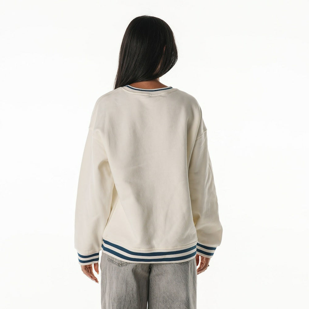 Miami Dolphins The Wild Collective Women's Oversized Vintage French Terry Sweatshirt | NFL On sale