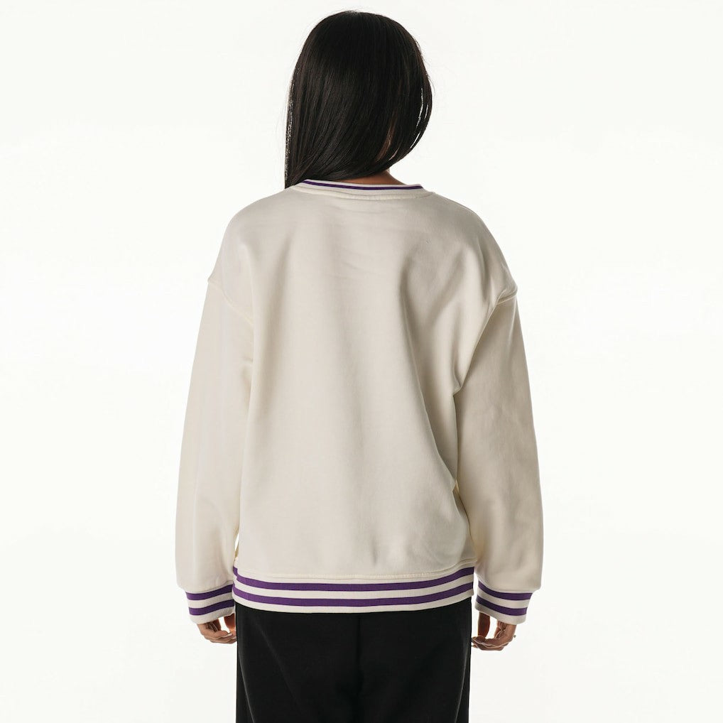 Minnesota Vikings The Wild Collective Women's Oversized Vintage French Terry Sweatshirt | NFL Online
