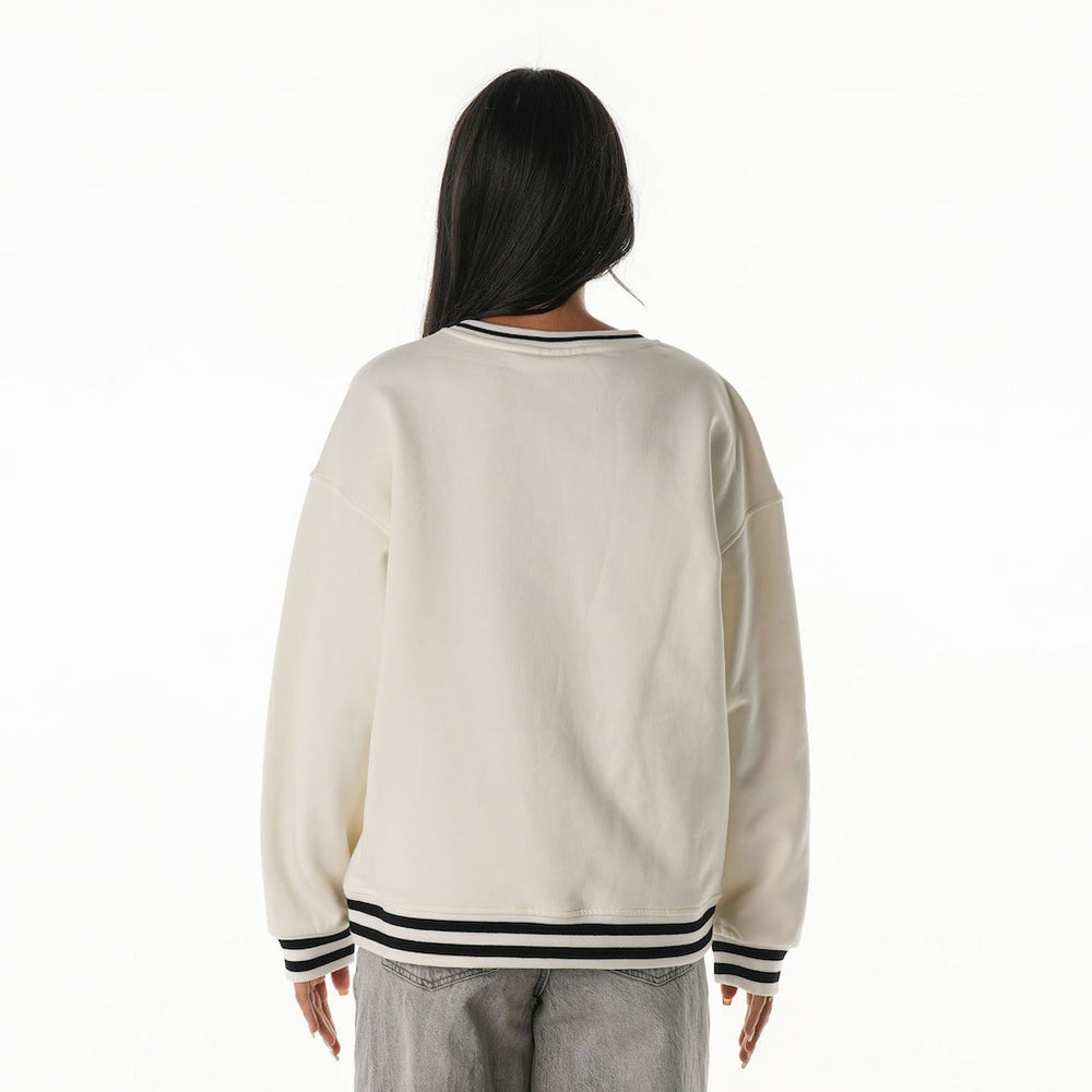 Pittsburgh Steelers The Wild Collective Women's Oversized Vintage French Terry Sweatshirt | NFL US