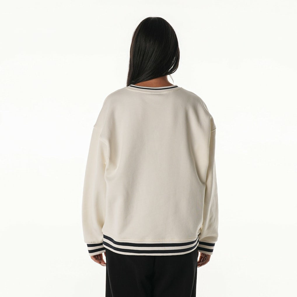 Seattle Seahawks The Wild Collective Women's Oversized Vintage French Terry Sweatshirt | NFL New