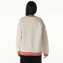 San Francisco 49ers The Wild Collective Women's Oversized Vintage French Terry Sweatshirt | NFL Outlet