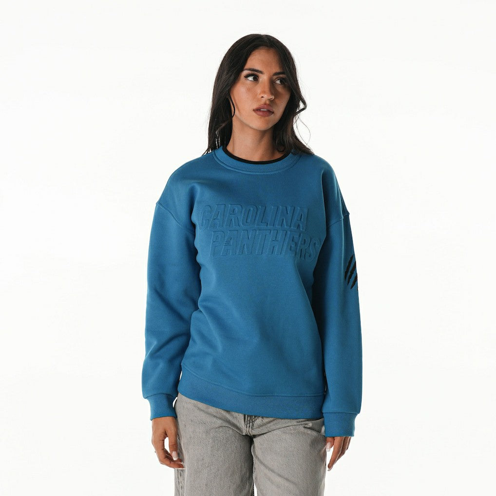 Carolina Panthers The Wild Collective Unisex Fleece Sweatshirt | NFL Hot