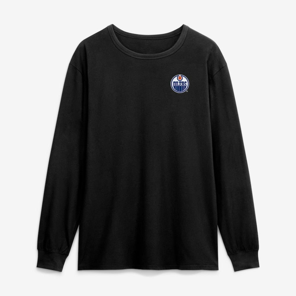 Edmonton Oilers Fanatics Game Long Sleeve T-Shirt -  NHL T-shirts