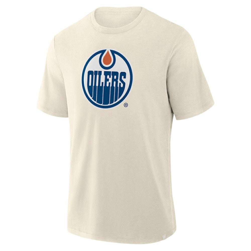 Edmonton Oilers Fanatics Stadium Slub T-Shirt -  NHL T-shirts