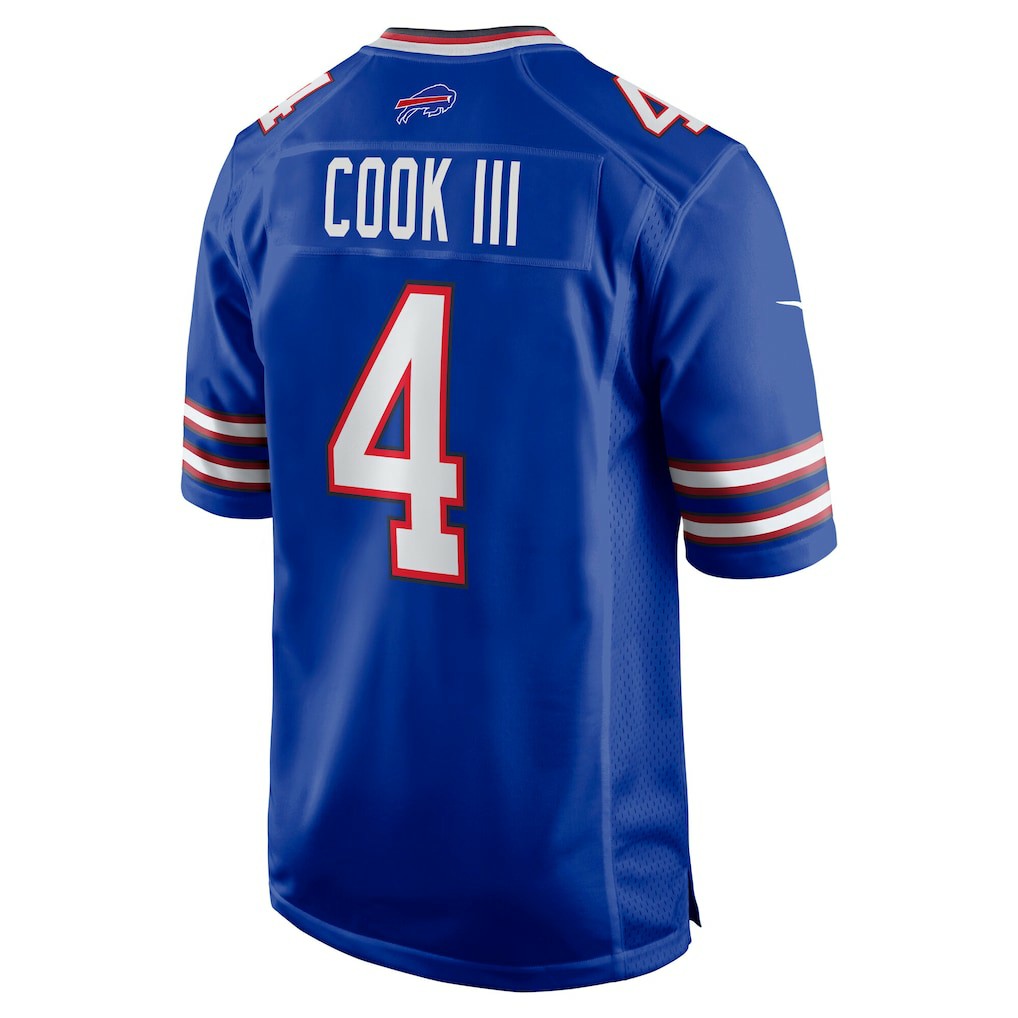 Buffalo Bills James Cook III  Team Game Jersey | NFL Discount