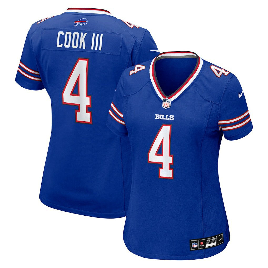 Buffalo Bills James Cook III  Women's Team Game Jersey | NFL Near me