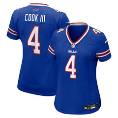 Buffalo Bills James Cook III  Women's Team Game Jersey | NFL Near me