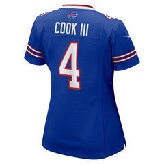 Buffalo Bills James Cook III  Women's Team Game Jersey | NFL Near me