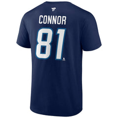 Kyle Connor Winnipeg Jets Fanatics Authentic Stack Name & Number T-Shirt -  NHL T-shirts