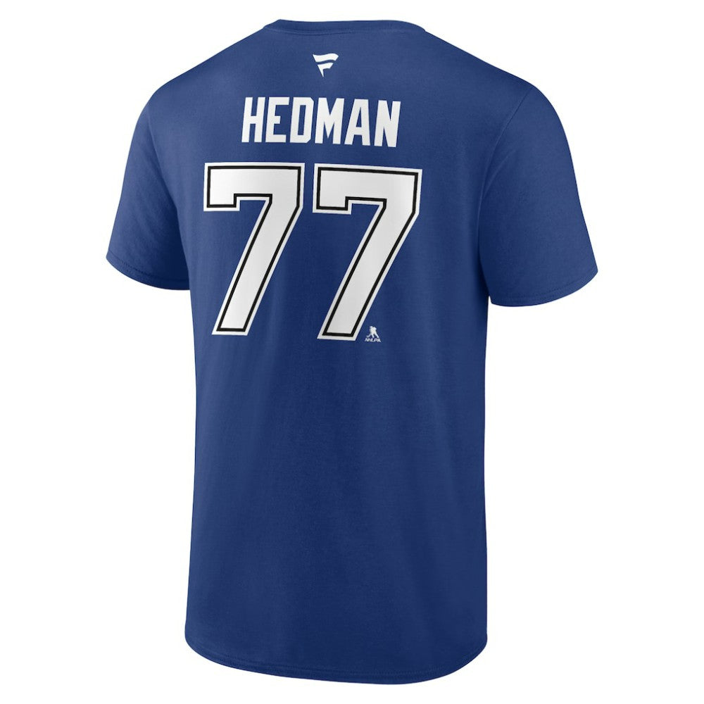 Victor Hedman Tampa Bay Lightning Fanatics Authentic Stack Name & Number T-Shirt -  NHL T-shirts