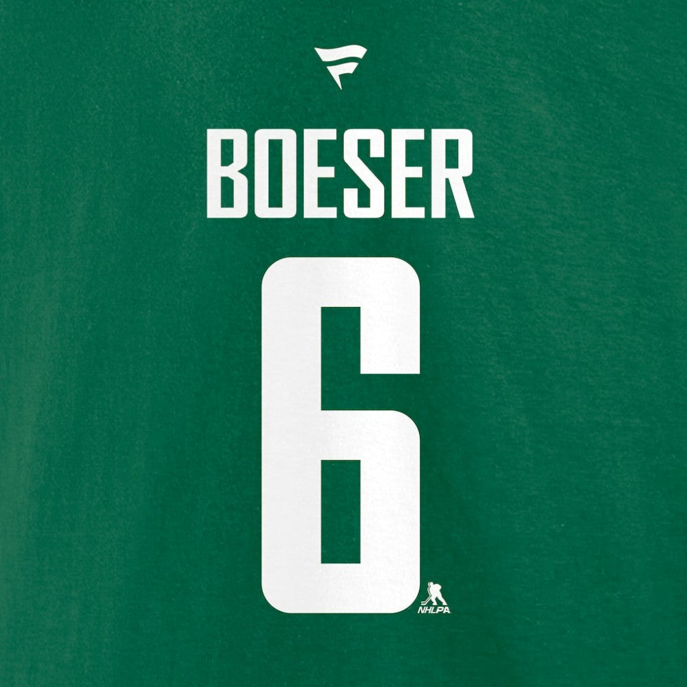 Brock Boeser Vancouver Canucks Fanatics Authentic Stack Name & Number T-Shirt -  NHL T-shirts