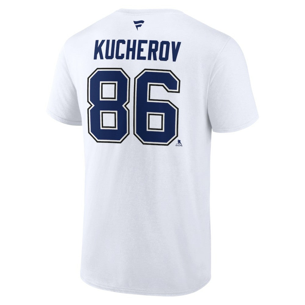 Nikita Kucherov Tampa Bay Lightning Fanatics Authentic Stack Name & Number T-Shirt -  NHL T-shirts