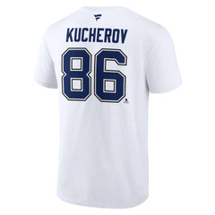 Nikita Kucherov Tampa Bay Lightning Fanatics Authentic Stack Name & Number T-Shirt -  NHL T-shirts