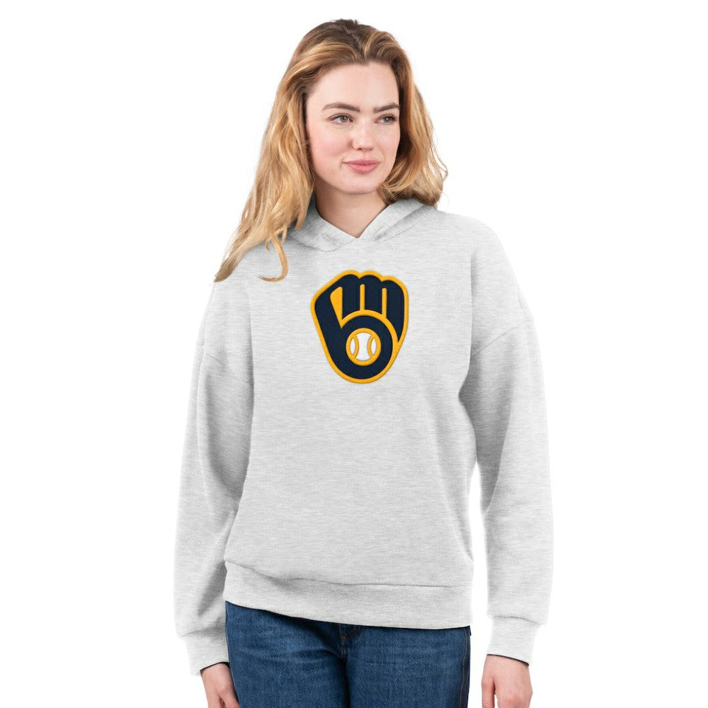 Milwaukee Brewers G-III 4Her by Carl Banks Women's T-Shirt and Hoodie Combo Pack - MLB Hoodies