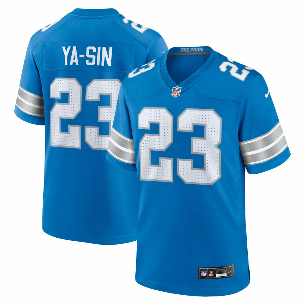 Detroit Lions Rock Ya-Sin  Team Game Jersey | NFL Discount