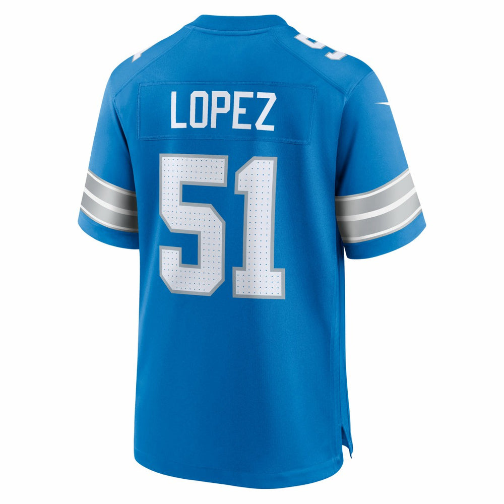 Detroit Lions Roy Lopez  Team Game Jersey | NFL New