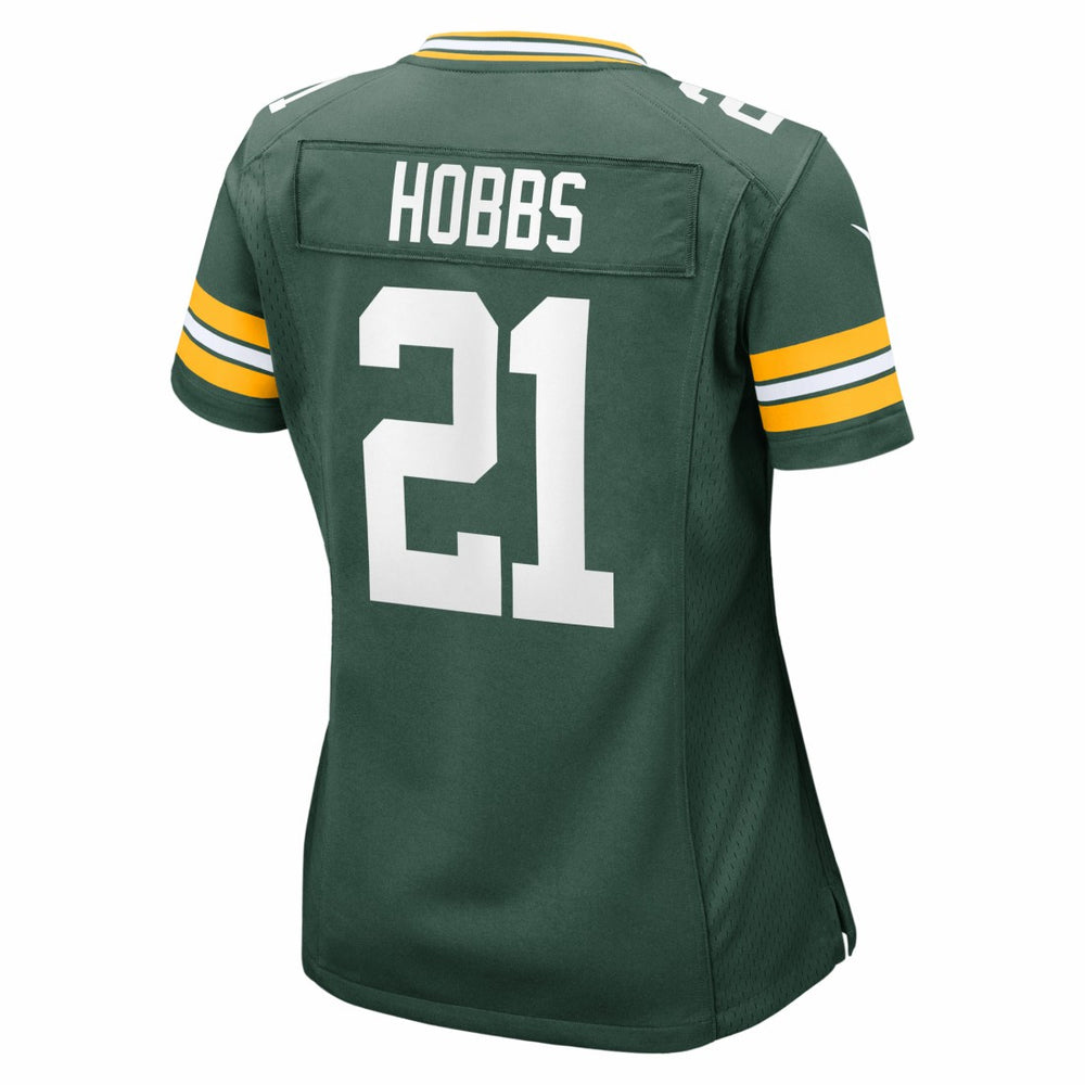 Green Bay Packers Nate Hobbs  Women's Team Game Jersey | NFL Sale