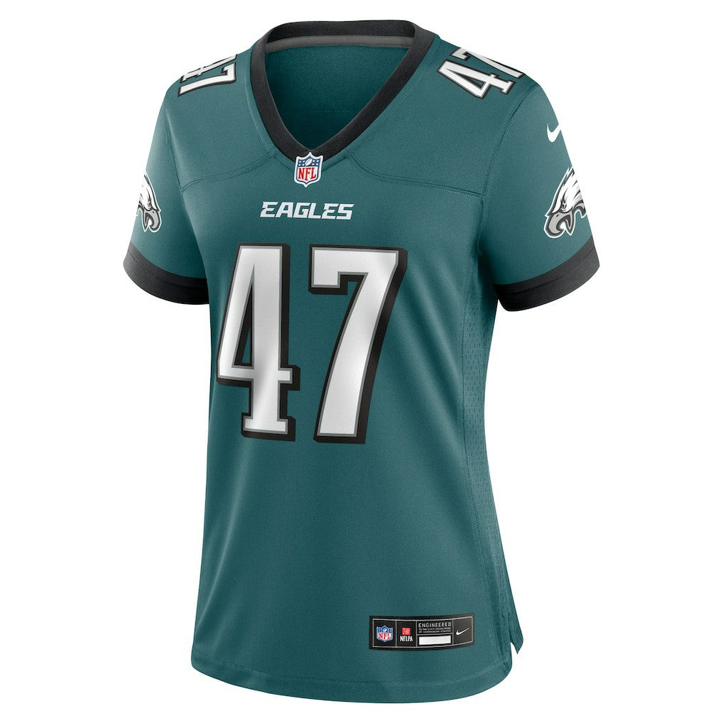 Philadelphia Eagles Charley Hughlett  Women's Team Game Jersey | NFL Sale