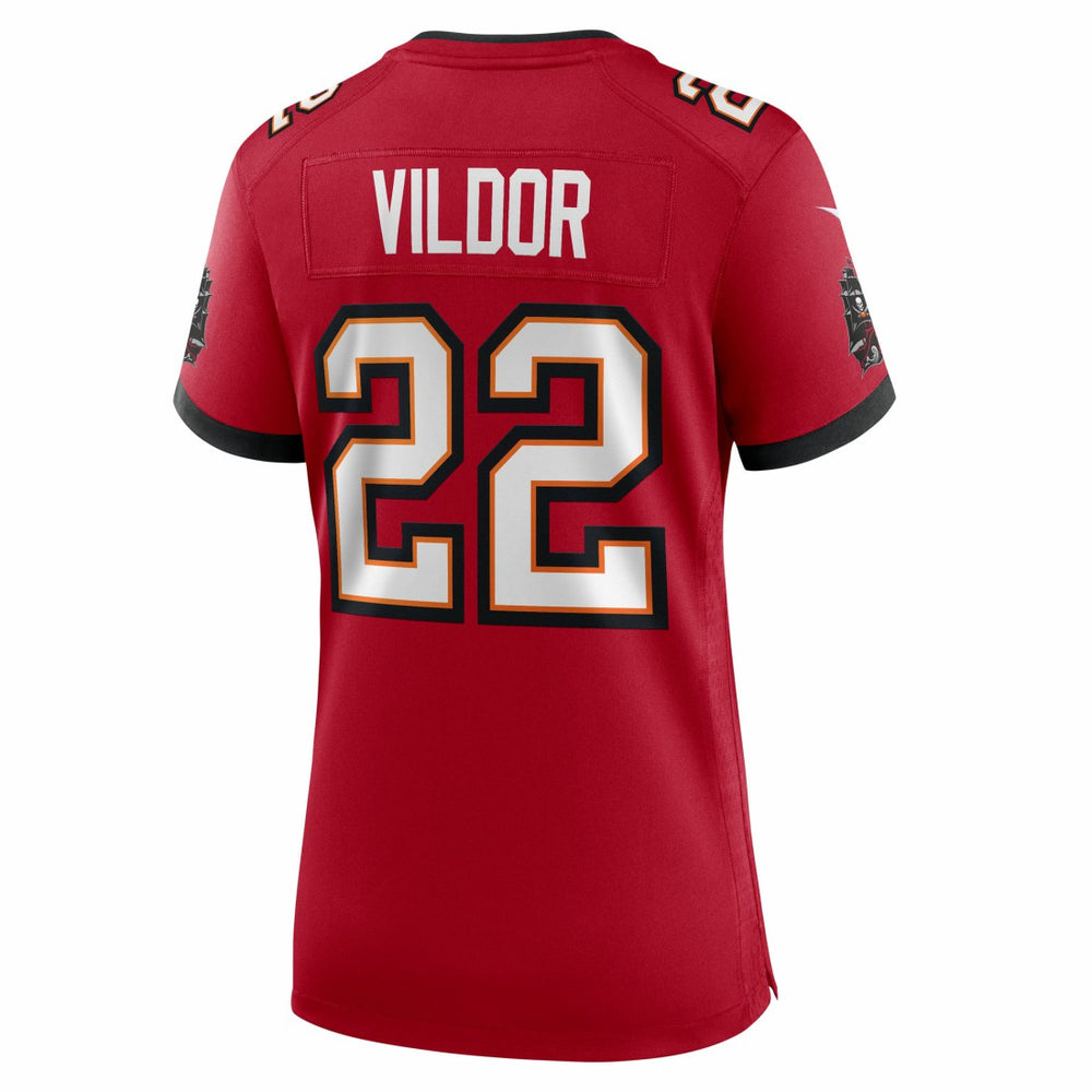 Tampa Bay Buccaneers Kindle Vildor  Women's Team Game Jersey | NFL Near me