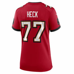 Tampa Bay Buccaneers Charlie Heck  Women's Team Game Jersey | NFL Sale