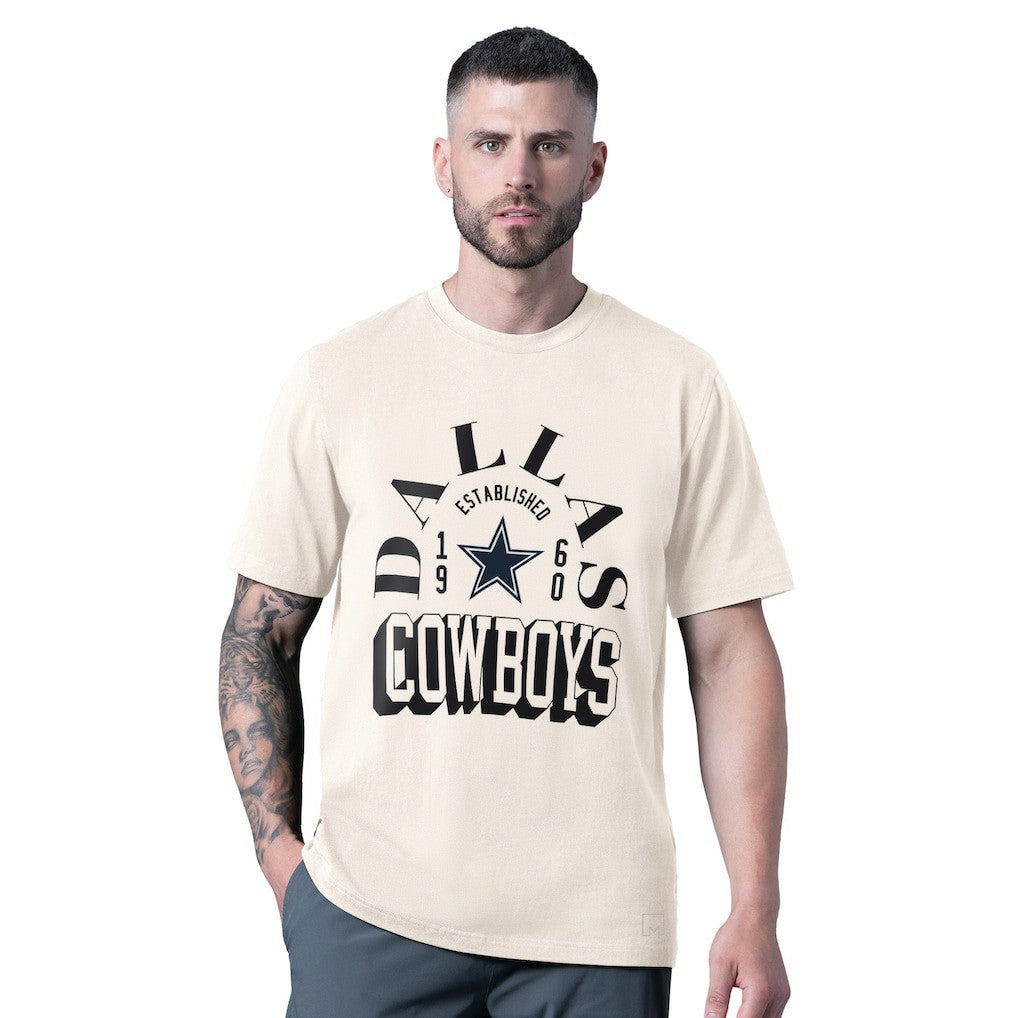 Dallas Cowboys MSX by Michael Strahan Whiteout Vintage T-Shirt | NFL US