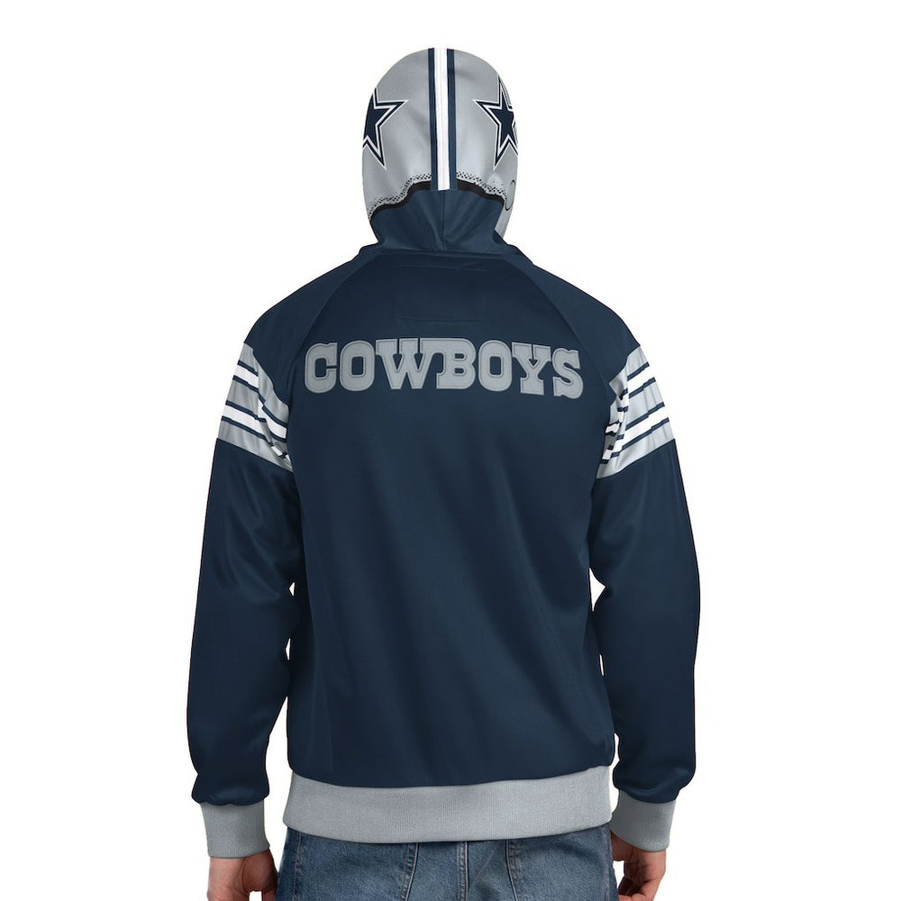 Dallas Cowboys Pro Player Helmet Full-Zip Hooded Track Jacket | NFL On sale