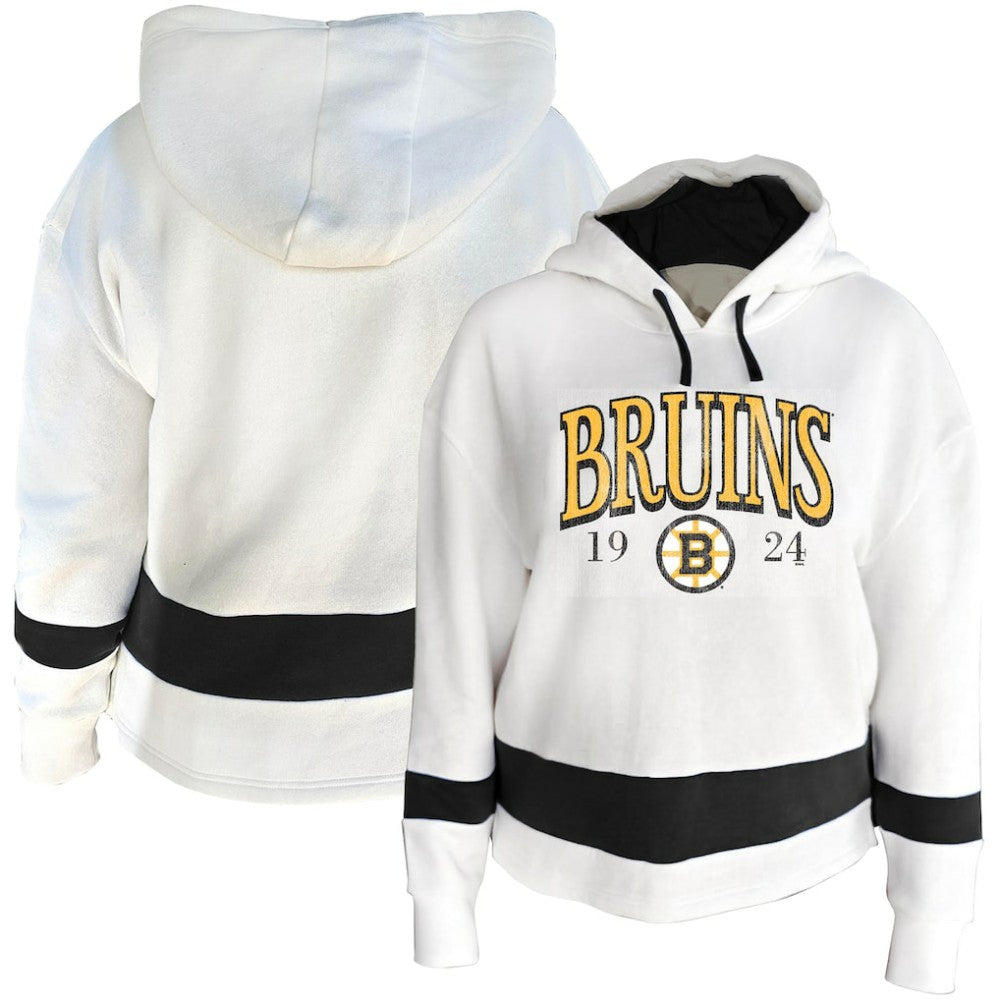 Boston Bruins Profile Women's Plus Size Hoodie -  NHL Hoodies