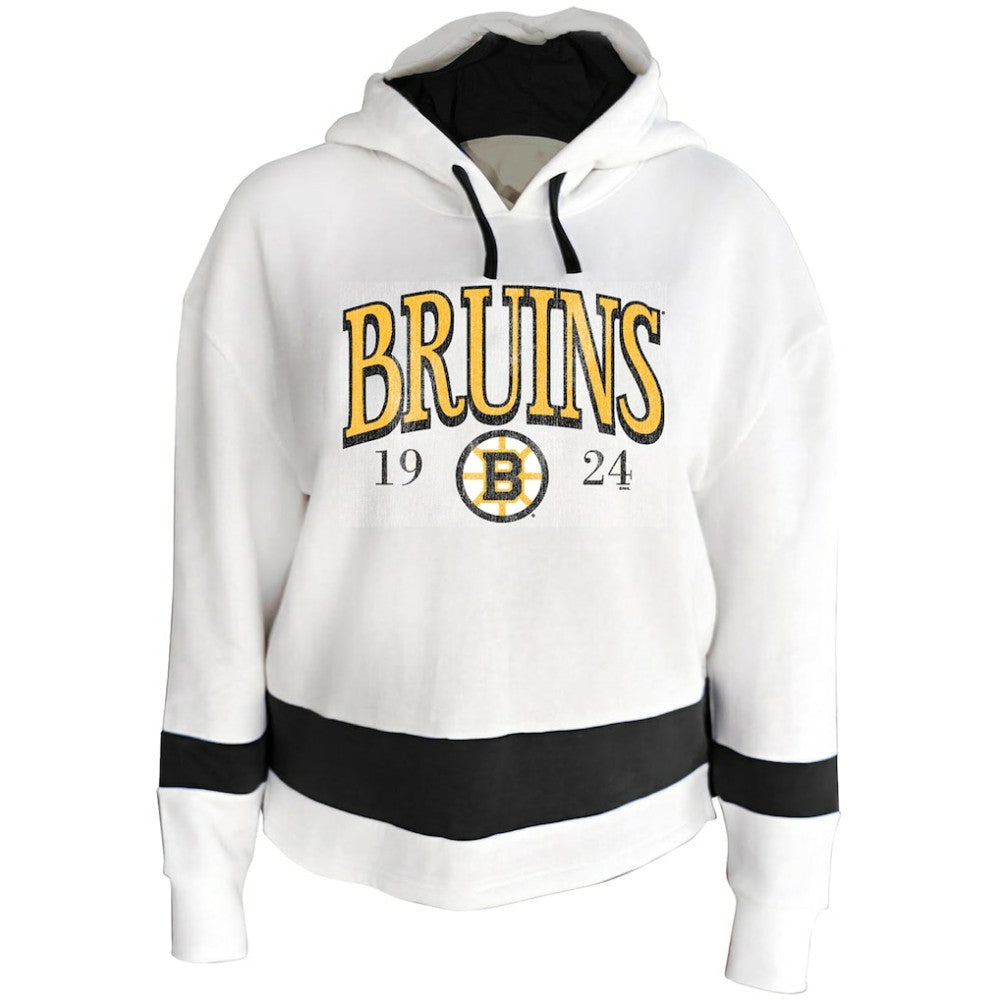Boston Bruins Profile Women's Plus Size Hoodie -  NHL Hoodies