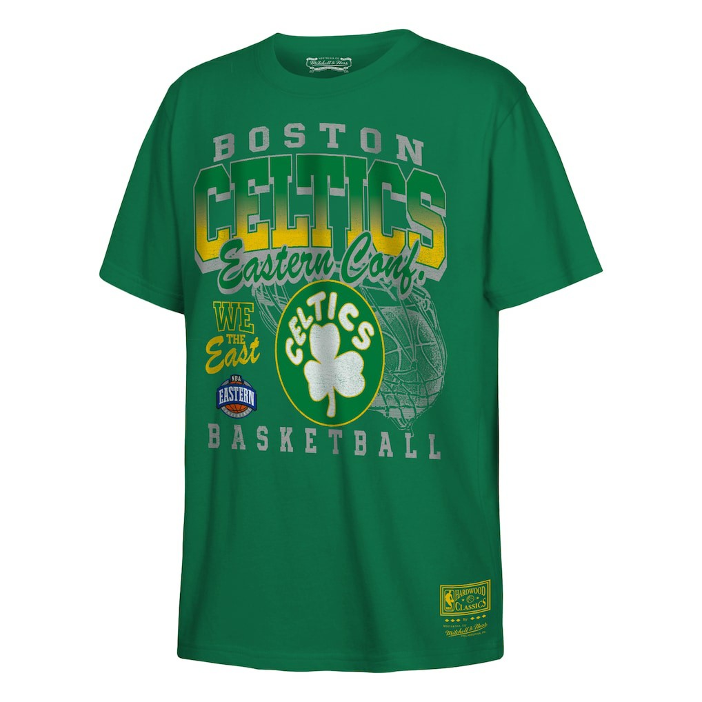 Kelly Green Boston Celtics Youth 2025 NBA Playoffs Retro Monumental T-Shirt | NBA