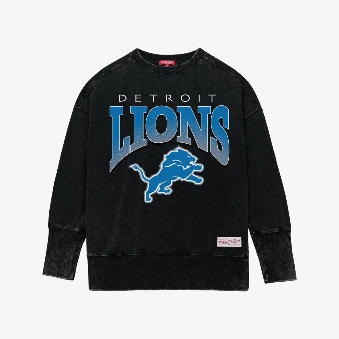 Detroit Lions Women's Delineate Mineral Wash Crewneck Sweatshirt | NFL Hot