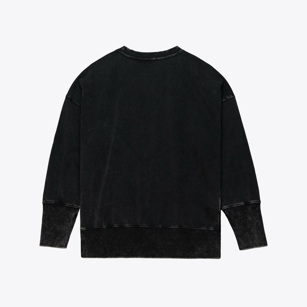 Green Bay Packers Women's Delineate Mineral Wash Crewneck Sweatshirt | NFL Discount