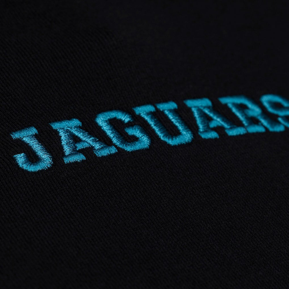 Jacksonville Jaguars Women's Throwback Cropped Long Sleeve Rugby Polo | NFL On sale